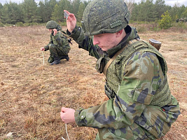 Занятия по специальной подготовке с военнослужащими 11 омбр