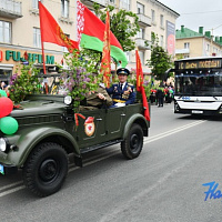 В Барановичах отметили День Победы 