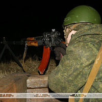 Комплексное тактическое занятие с боевой стрельбой с гвардейцами 120 омбр