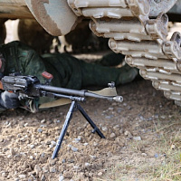 Сбор по боевой подготовке военнослужащих прошел в учебном центре Военной академии