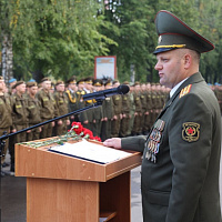 Торжественный митинг, посвященный Дню мотострелков