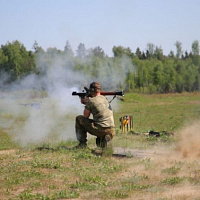 Финальный этап испытаний на право ношения нагрудного знака «Доблесть и мастерство»
