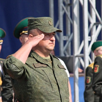 Церемония по случаю принятия Военной присяги прошла в Лунинце