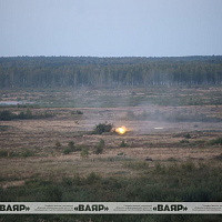 Аккредитованные в Беларуси военные дипломаты наблюдали за ходом практических действий в рамках КШУ с войсками ЗОК