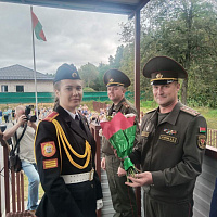 Новый учебный год в Борисовском кадетском училище Минской области