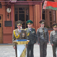 На военном факультете в БГУ состоялся очередной выпуск офицеров
