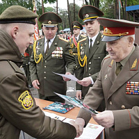 В 361 боо (ЦОВУ) состоялся ритуал приведения военнослужащих нового пополнения к Военной присяге