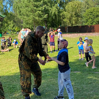 Курсанты приняли участие в организации и проведении военно-спортивной игры «Зарница»