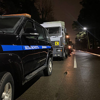 Военнослужащие 361 боо (ЦОВУ) совершили марш