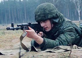 Занятия по огневой подготовке с новым пополнением 36 дмостбр