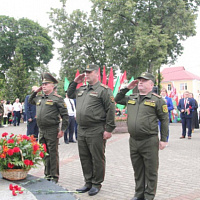Военнослужащие 6 омбр приняли участие в военно-патриотической акции «Дорогой победы»