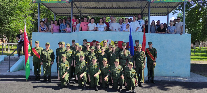 День открытых дверей для воспитанников военно-патриотического лагеря