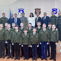 Открытие военно-патриотического клуба «Орлёнок»