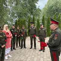 Офицеры ДМВС почтили память погибших воинов