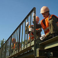 В 36 дмостбр продолжается тактико-специальное учение