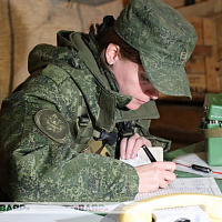  В одной из воинских частей ВВС и войск ПВО развёрнут пункт приема личного состава