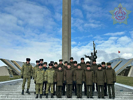 Курсанты Военной академии посетили Белорусский государственный музей истории Великой Отечественной войны