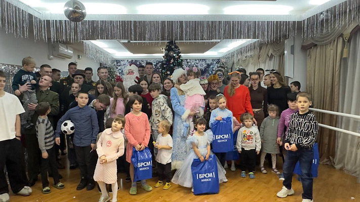 Военно-медицинский институт принял участие в акциях «Наши дети» и «Чудеса на Рождество», которые провел БГМУ