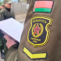 Ритуал перехода военнослужащих срочной военной службы на очередной период службы