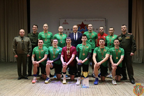 Завершился XVI чемпионат Вооружённых Сил Республики Беларусь по волейболу