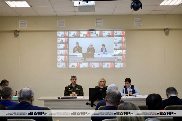 В Минске обсудили проект новой Военной доктрины с идеологическим активом Минской области