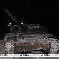 Гвардейцы выполнили упражнения стрельб в ночное время