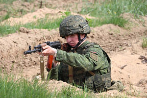 Занятия с военнослужащими нового пополнения