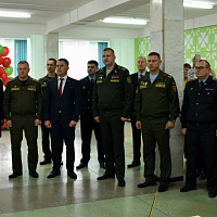 В Жабинке торжественно открыли центр допризывной и медицинской подготовки