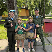 Продолжается смена воспитательно-оздоровительного палаточного лагеря «Память»