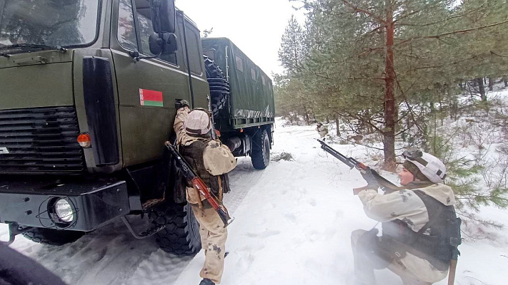 Комплексное тактическое занятие с военнослужащими 11 омбр