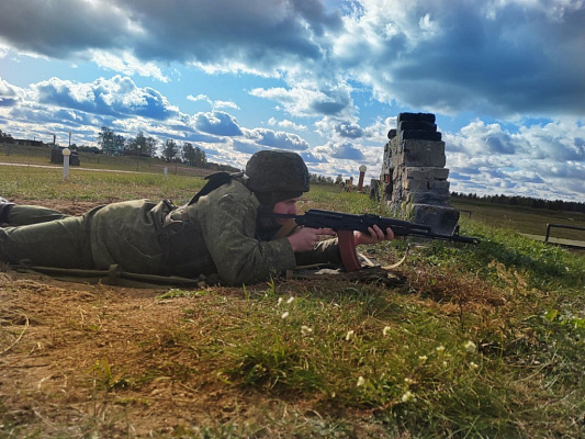 Занятия с гвардейцами