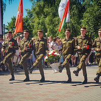 Военнослужащие Вооружённых Сил приняли активное участие в праздновании Дня Независимости Республики Беларусь