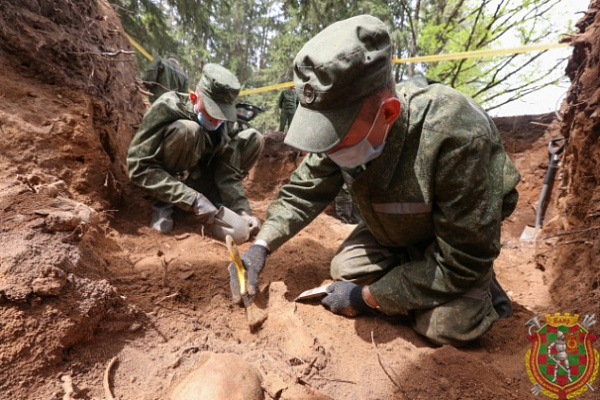 Под Минском найдено захоронение времен Великой Отечественной войны