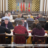 Шахматный турнир среди представителей профсоюзной организации Вооружённых Сил