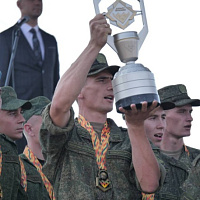Церемония награждения победителей международных армейских конкурсов