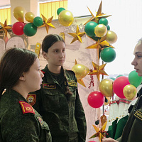 Представители военного факультета в БГАА провели профориентационную работу в Борисовском кадетском училище Минской области