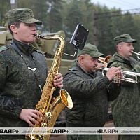 Эшелон с личным составом 120 омбр прибыл из Российской Федерации