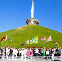 Военнослужащие командования ВВС и войск ПВО и члены их семей совершили автопробег в честь  Дня народного единства