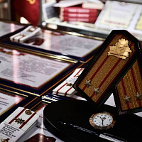 Присвоены очередные воинские звания