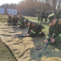 Минские суворовцы в гостях у гвардейцев