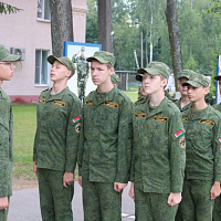 В 83 оиаэп состоялось торжественное закрытие второй смены лагеря «Патриот»