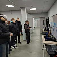 Представители военного факультета в БГАА провели встречу с учащимися Национального детского технопарка