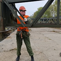 Тактико-специальное учение 36-й дорожно-мостовой бригады 