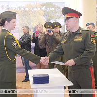 В Военной академии Республики Беларусь состоялся юбилейный 40-й выпуск младших офицеров