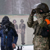 Зарубежные, российские и белорусские журналисты посетили Военную академию Республики Беларусь