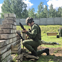Занятия по обеспечению безопасности военной службы в 120 омбр