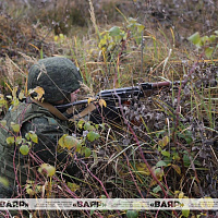 Тактические занятия с курсантами Военной академии