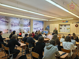 Профориентационные мероприятия организовали представители Военной академии