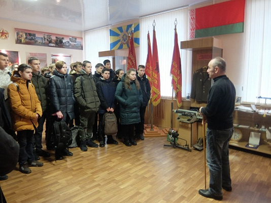 Экскурсия в воинскую часть