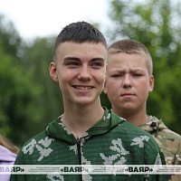 На базе 5 обр СпН проходит смена военно-патриотического лагеря «Разведчик»